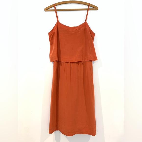 Madewell Dresses & Skirts - Madewell Coral Silk Dress